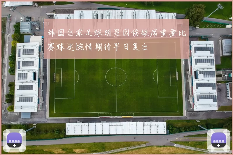韩国当家足球明星因伤缺席重要比赛球迷惋惜期待早日复出